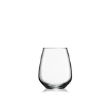 Italian Premium Cabernet Stemless Wine Glasses | 23.25oz | Atelier | Set of 6 - Luigi Bormioli USA