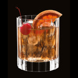 Italian Premium Retro DOF or Whiskey Glasses | 11.25oz | Bach | Set of 4 - Luigi Bormioli USA