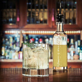 Italian Premium Retro DOF or Whiskey Glasses | 11.25oz | Bach | Set of 4 - Luigi Bormioli USA