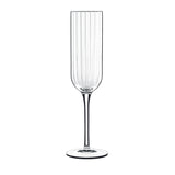 Italian Premium Retro Champagne Glasses | 7oz | Bach | Set of 4 - Luigi Bormioli USA