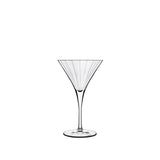 Italian Premium Retro Martini Glasses | 8.25oz | Bach | Set of 4 - Luigi Bormioli USA