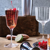 Italian Premium Vintage Cocktail Glasses | 8.5oz | Bach | Set of 4 - Luigi Bormioli USA