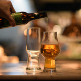 Italian Premium IPA Beer Glasses | 18.25oz | Birrateque | Set of 2 - Luigi Bormioli USA