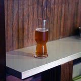 Italian Premium Pilsner Beer Glasses | 18.25oz | Birrateque | Set of 2 - Luigi Bormioli USA