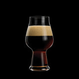 Italian Premium Stout Beer Glasses | 20.25oz | Birrateque | Set of 2 - Luigi Bormioli USA