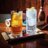 Italian Premium Highball Glasses | 16.25oz | Classico | Set of 4 - Luigi Bormioli USA