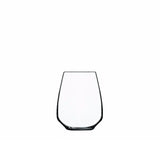 Italian Premium Riesling Stemless Wine Glasses | 14oz | Atelier | Set of 6 - Luigi Bormioli USA