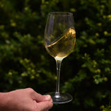Italian Premium Chardonnay White Wine Glasses | 12.75oz | Crescendo | Set of 4 - Luigi Bormioli USA