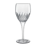 Italian Premium Riesling White Wine Glasses | 12.75oz | Diamante | Set of 4 - Luigi Bormioli USA