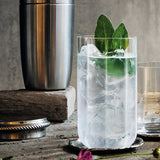 Italian Premium Highball Glasses | 15.25oz | Jazz | Set of 4 - Luigi Bormioli USA