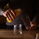 Italian Premium Highball Glasses | 15.25oz | Jazz | Set of 4 - Luigi Bormioli USA