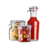 Italian Premium Canning & Food Jars Set | 3pc | Lock-Eat - Luigi Bormioli USA
