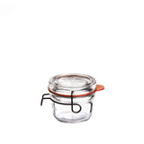Italian Premium Canning & Food Jar | 4.25oz | Lock-Eat | Set of 6 - Luigi Bormioli USA