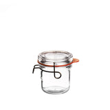 Italian Premium Canning & Food Jar | 6.75oz | Lock-Eat | Set of 6 - Luigi Bormioli USA