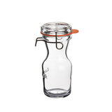 Italian Premium Canning & Juice Jar | 8.5oz | Lock-Eat | Set of 6 - Luigi Bormioli USA