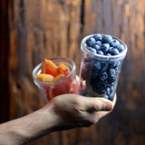 Italian Premium Canning & Food Jars | 11.75oz | Lock-Eat | Set of 6 - Luigi Bormioli USA