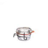 Italian Premium Canning & Food Jar | 2.75oz | Lock-Eat | Set of 6 - Luigi Bormioli USA
