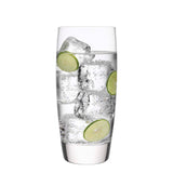 Italian Premium Highball Glasses | 14.5oz | Michelangelo Masterpiece | Set of 4 - Luigi Bormioli USA