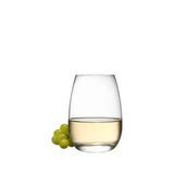 Italian Premium Stemless Wine Glasses | 15.5oz | Michelangelo Masterpiece | Set of 4 - Luigi Bormioli USA