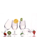 Italian Premium Stemmed Drinking Glasses | 19.25oz | Michelangelo Masterpiece | Set of 4 - Luigi Bormioli USA