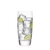 Italian Premium Cooler Glasses | 20oz | Michelangelo Masterpiece | Set of 4 - Luigi Bormioli USA