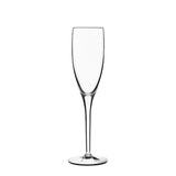 Italian Premium Champagne Flute | 6.75oz | Michelangelo Masterpiece | Set of 4 - Luigi Bormioli USA