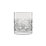 Italian Premium Textures DOF Whiskey Glasses | 12.75oz | Mixology | Set of 4 - Luigi Bormioli USA