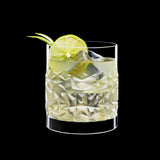 Italian Premium Textures DOF Whiskey Glasses | 12.75oz | Mixology | Set of 4 - Luigi Bormioli USA