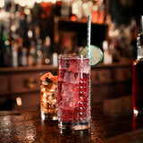 Italian Premium Charme highball glasses | 16.25oz | Mixology | Set of 4 - Luigi Bormioli USA