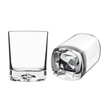 Italian Premium Whiskey Glasses | 13.5oz | On The Rocks | Set of 4 - Luigi Bormioli USA