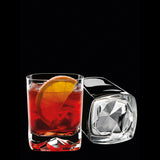 Italian Premium Whiskey Glasses | 13.5oz | On The Rocks | Set of 4 - Luigi Bormioli USA