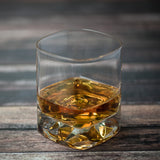 Italian Premium Whiskey Glasses | 13.5oz | On The Rocks | Set of 4 - Luigi Bormioli USA
