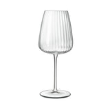 Italian Premium Chardonnay White Wine Glasses | 18.5oz | Optica | Set of 4 - Luigi Bormioli USA