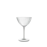 Italian Premium Martini Glasses | 7.5oz | Optica | Set of 4 - Luigi Bormioli USA