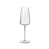 Luigi Bormioli Optica 7 oz Prosecco / Sparkling Wine Glasses (Set Of 4)