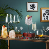 Italian Premium Martini Glasses | 7.5oz | Optica | Set of 4 - Luigi Bormioli USA