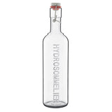 Italian Premium Hydrosommelier Glass Bottle with Airtight Closure | 34oz | Optima | 1 Piece - Luigi Bormioli USA