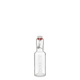 Italian Premium Authentica Glass Bottle with Steel Airtight Closure | 4.5oz | Optima | 1 Piece - Luigi Bormioli USA