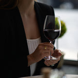 Italian Premium Big Red Wine Glasses | 20oz | Palace | Set of 6 - Luigi Bormioli USA