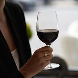 Italian Premium Big Red Wine Glasses | 20oz | Palace | Set of 6 - Luigi Bormioli USA