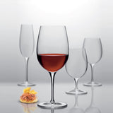 Italian Premium Big Red Wine Glasses | 20oz | Palace | Set of 6 - Luigi Bormioli USA