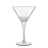 Italian Premium Martini Glasses | 7.5oz | Roma 1960 | Set of 4 - Luigi Bormioli USA