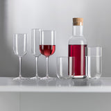 Italian Premium Glass Carafe with Cork Stopper | 34oz | Sublime - Luigi Bormioli USA