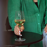 Italian Premium Chardonnay White Wine Glasses | 11.5oz | Supremo | Set of 2 - Luigi Bormioli USA