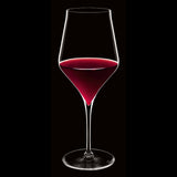 Italian Premium Bordeaux Red Wine Glasses | 18.5oz | Supremo | Set of 2 - Luigi Bormioli USA