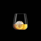 Italian Premium Whiskey Glasses | 15.25oz | Talismano | Set of 4 - Luigi Bormioli USA