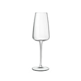 Italian Premium Flute Glasses | 7oz | Talismano | Set of 4 - Luigi Bormioli USA
