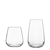 Italian Premium 8pc Barware Set | Talismano | 4 Lowball Glasses & 4 Highball Glasses - Luigi Bormioli USA