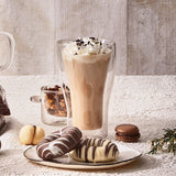 Latte Macchiato Double Wall Glasses | 11.5oz | Thermic | Set of 2 - Luigi Bormioli USA
