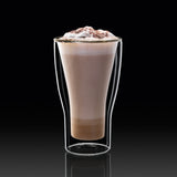 Latte Macchiato Double Wall Glasses | 11.5oz | Thermic | Set of 2 - Luigi Bormioli USA